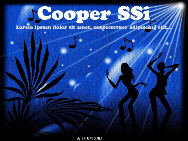 Cooper SSi example